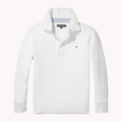 tommy hilfiger long sleeve polo shirt