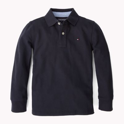 tommy hilfiger long sleeve polo shirts