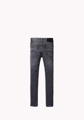 ZECO Pantaloni da scuola da bambino, vestibilità standard (3-17 anni), Nero , 4-5 Anni