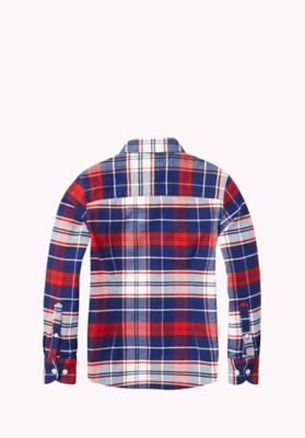 Pepe Jeans Carley Camicia Bambini E Ragazzi In Cotone Sostenibile - Rigata Con Tasca E Logo Ricamato - 4