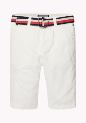 Tommy Hilfiger sand stripe preppy shorts magnet close m