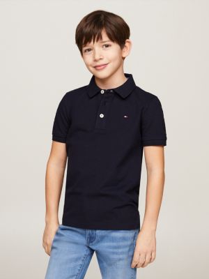 Tommy Hilfiger 1985 Slim Fit Polo Shirt, White at John Lewis & Partners