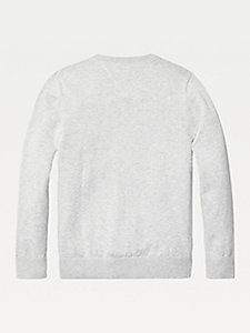 Tommy Hilfiger Boys Basic V-Neck Sweater Jumper 