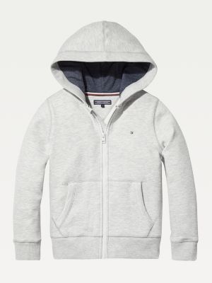 Everyday Zip-Thru Hoody | GREY | Tommy Hilfiger