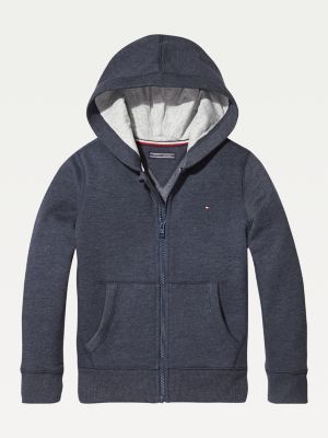 Felpa Con Cappuccio E Zip Byron Kids - Blu Reale, Taglia 12-14 Anni | Morbida, Calda E Comoda - Foto 7