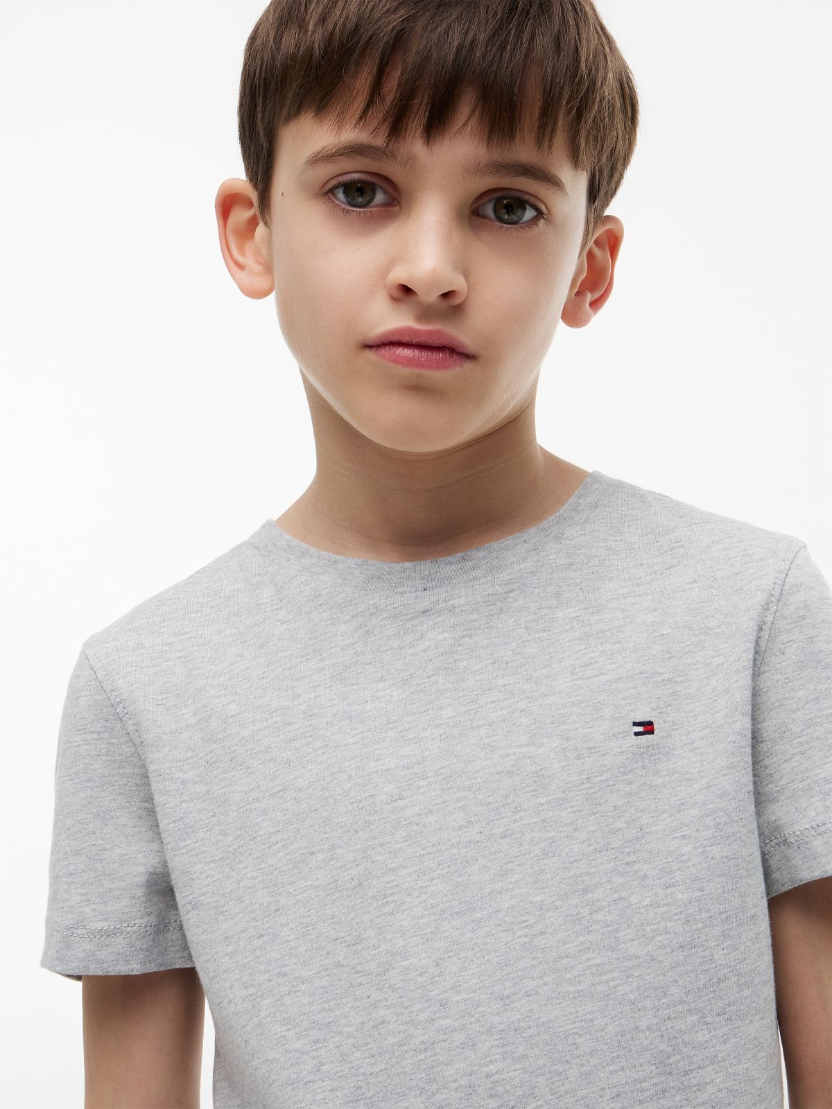 Essential Cotton T-Shirt — Grey
