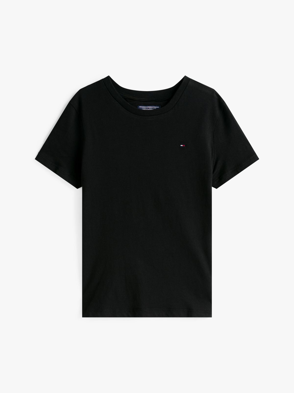 Essential Cotton T-Shirt — Black