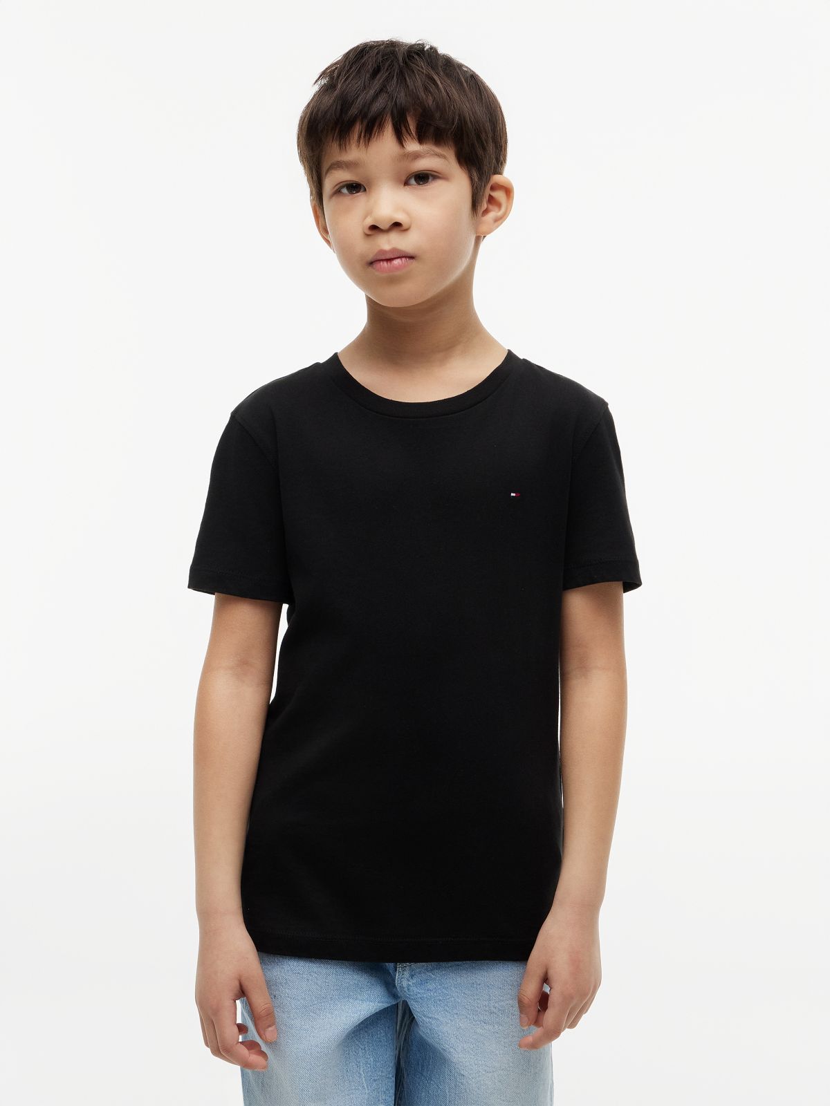 Essential Cotton T-Shirt — Black