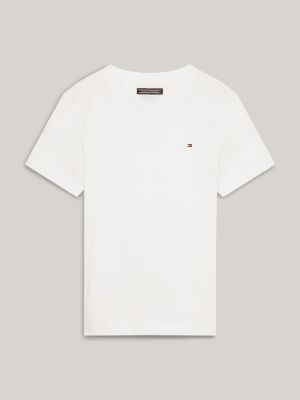 Tommy Hilfiger HERITAGE - Camiseta básica - white/blanco 
