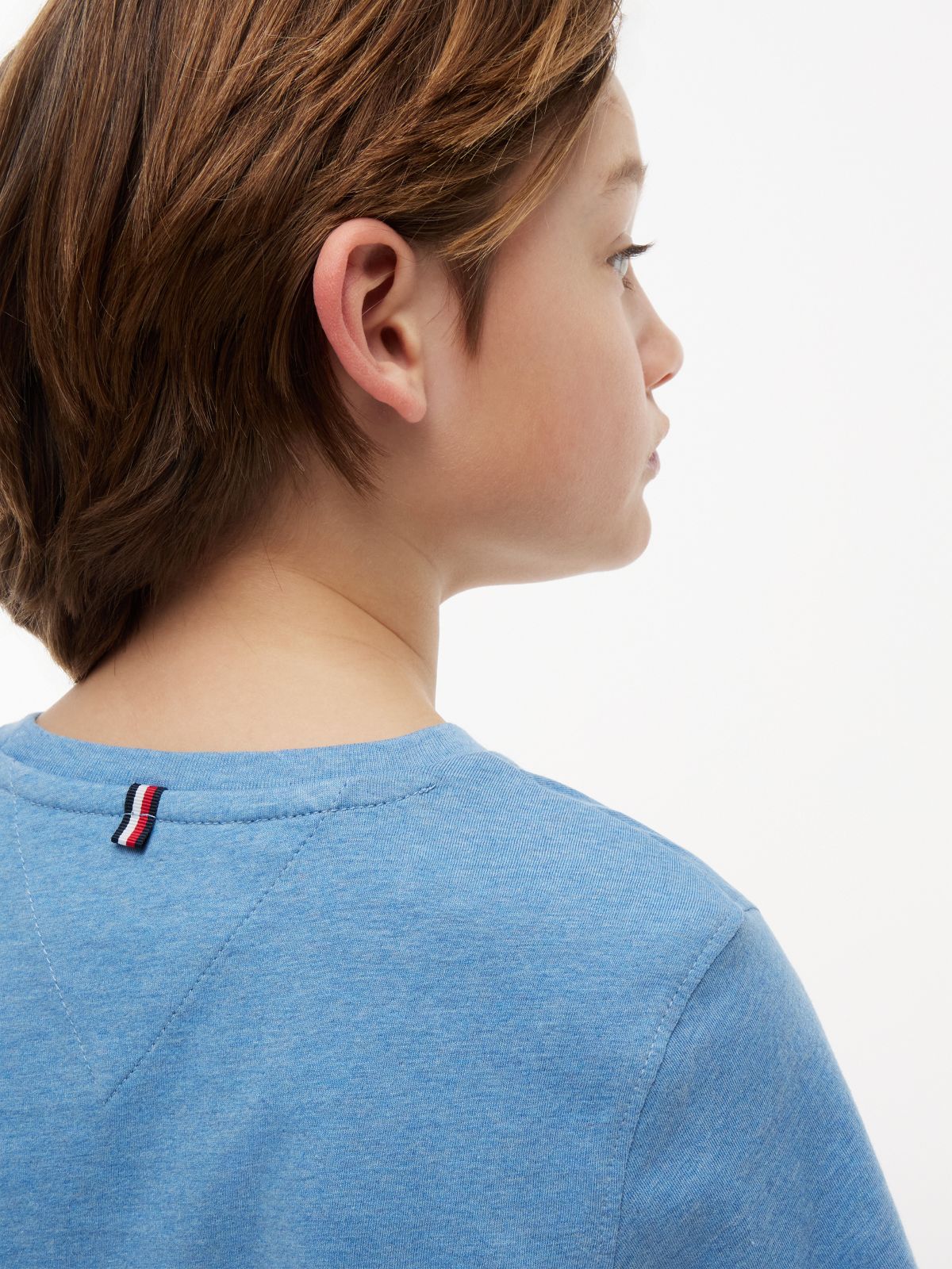 Essential Cotton T-Shirt — Blue