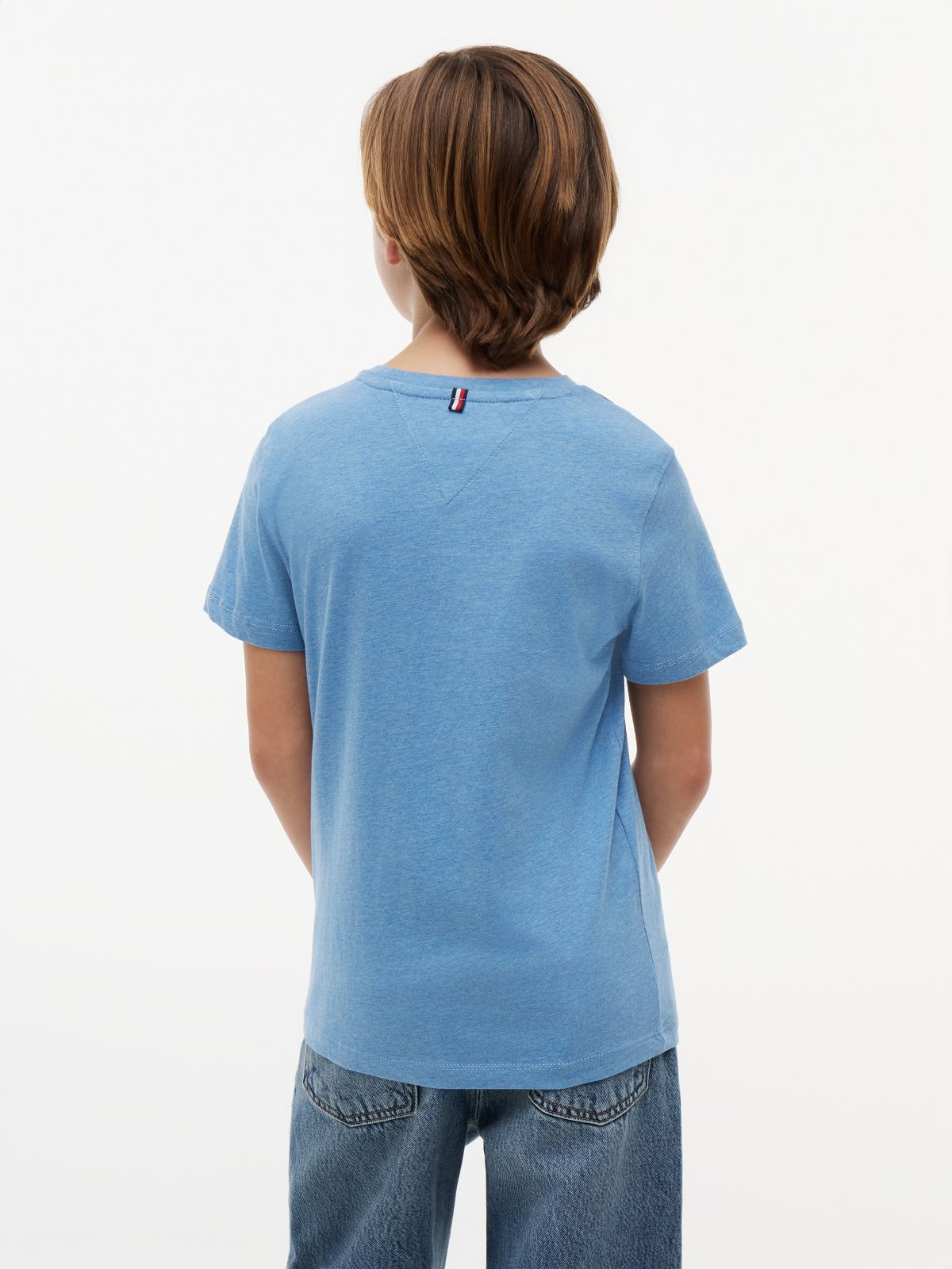 Essential Cotton T-Shirt — Blue