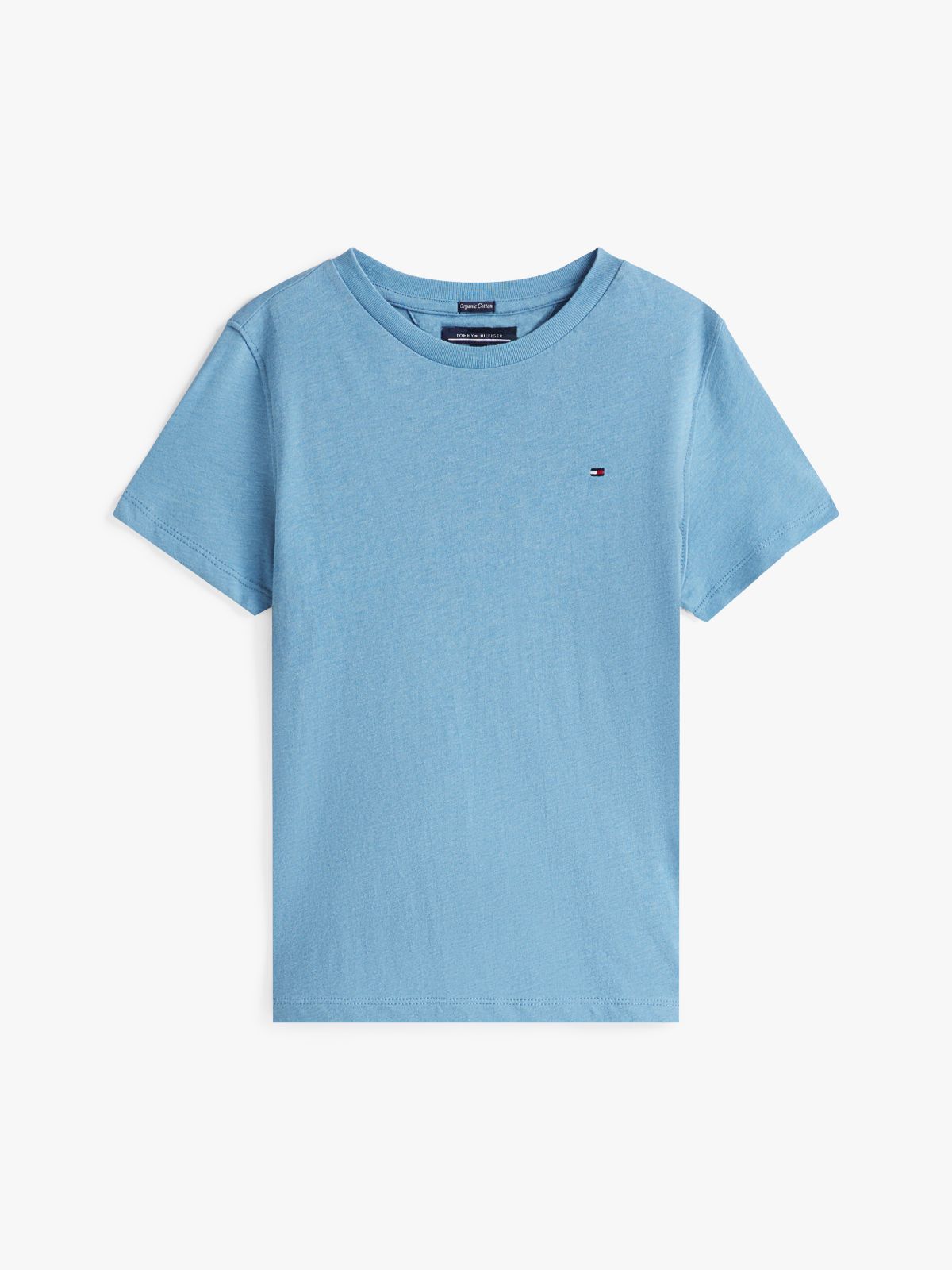 Essential Cotton T-Shirt — Blue