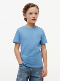 Essential Cotton T-Shirt — Blue 1