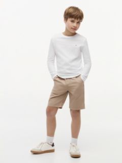 Long-Sleeve Cotton T-Shirt — White 2