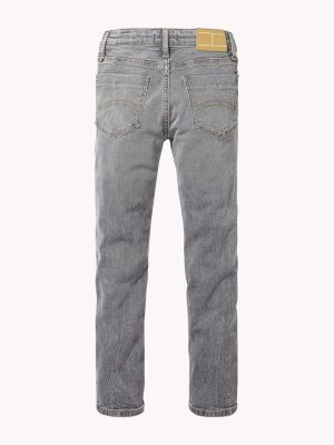 Tommy Hilfiger Boys Relaxed Worker Jeans in Black main image 0