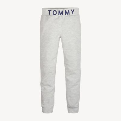grey tommy hilfiger joggers