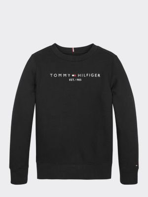 tommy hilfiger black sweatshirt