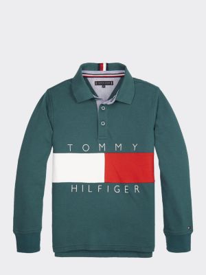 tommy hilfiger long sleeve polo shirts