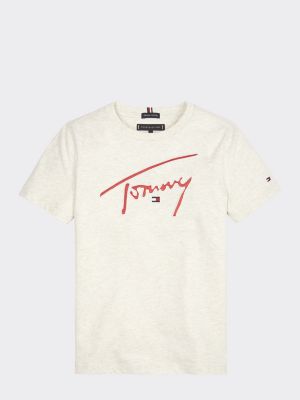 tommy signature t shirt