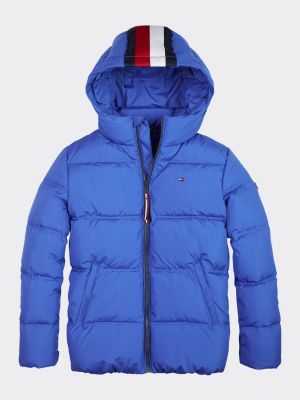 Essential Padded Hooded Jacket BLUE Tommy Hilfiger