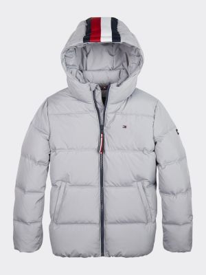 tommy hilfiger hooded padded parka