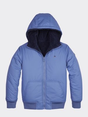 tommy hilfiger reversible hooded jacket