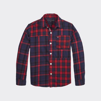 tommy hilfiger flannel jacket