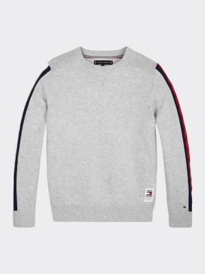 tommy grey jumper