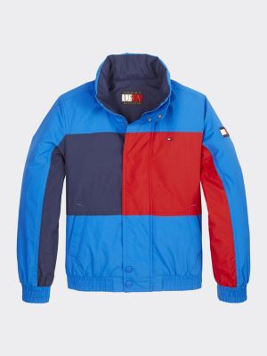 tommy jeans red reversible jacket