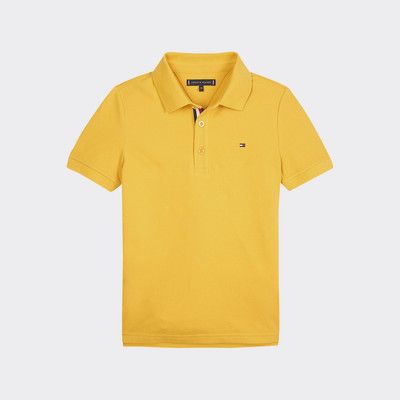 tommy hilfiger yellow polo