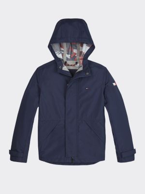 tommy hilfiger camo coat