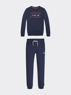 Packable Flag Tracksuit | BLUE | Tommy Hilfiger