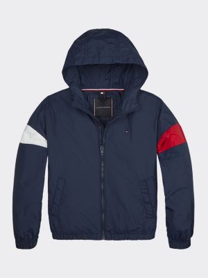 essential hooded coat tommy hilfiger