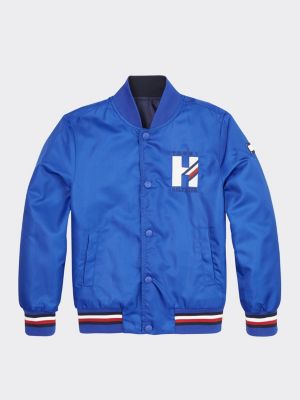 tommy jeans outline logo scuba bomber jacket