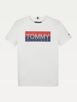 tommy hilfiger logo crew neck