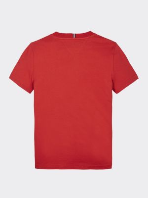 tommy hilfiger red t shirt