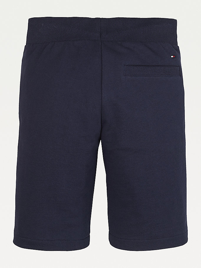 Essential Organic Cotton Jogger Shorts | BLUE | Tommy Hilfiger