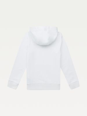 tommy hilfiger organic cotton logo hoodie