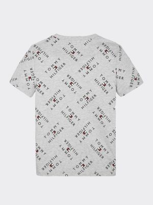 tommy hilfiger all over print t shirt