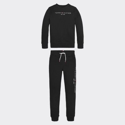 tommy black joggers