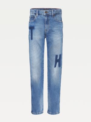 straight fit jeans tommy hilfiger