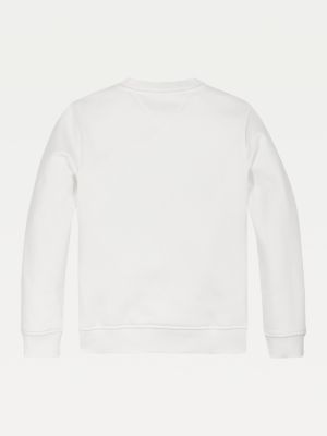 tommy white jumper