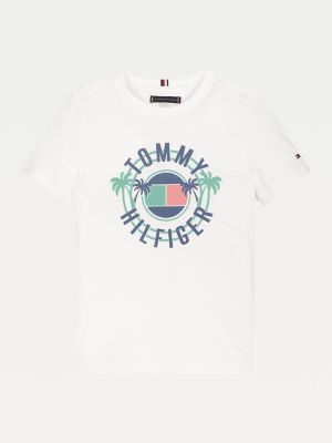 tommy hilfiger palm tree shirt