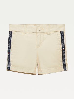 TH Flex Slim Tape Chino Shorts | BEIGE 