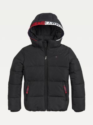 tommy hilfiger junior padded flag jacket