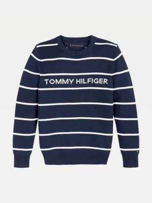 tommy logo jumper