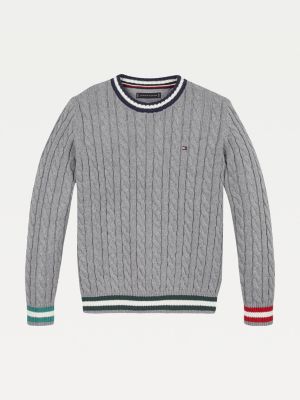 black jumper tommy hilfiger