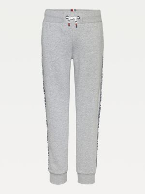 tommy hilfiger logo tape joggers womens