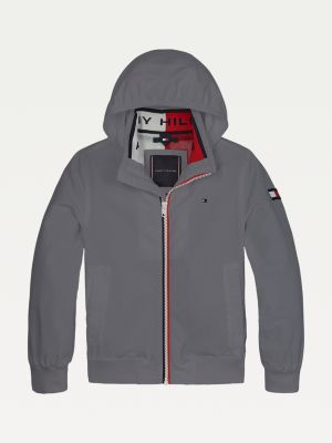 grey tommy hilfiger jacket