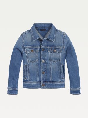 regular trucker jacket tommy jeans